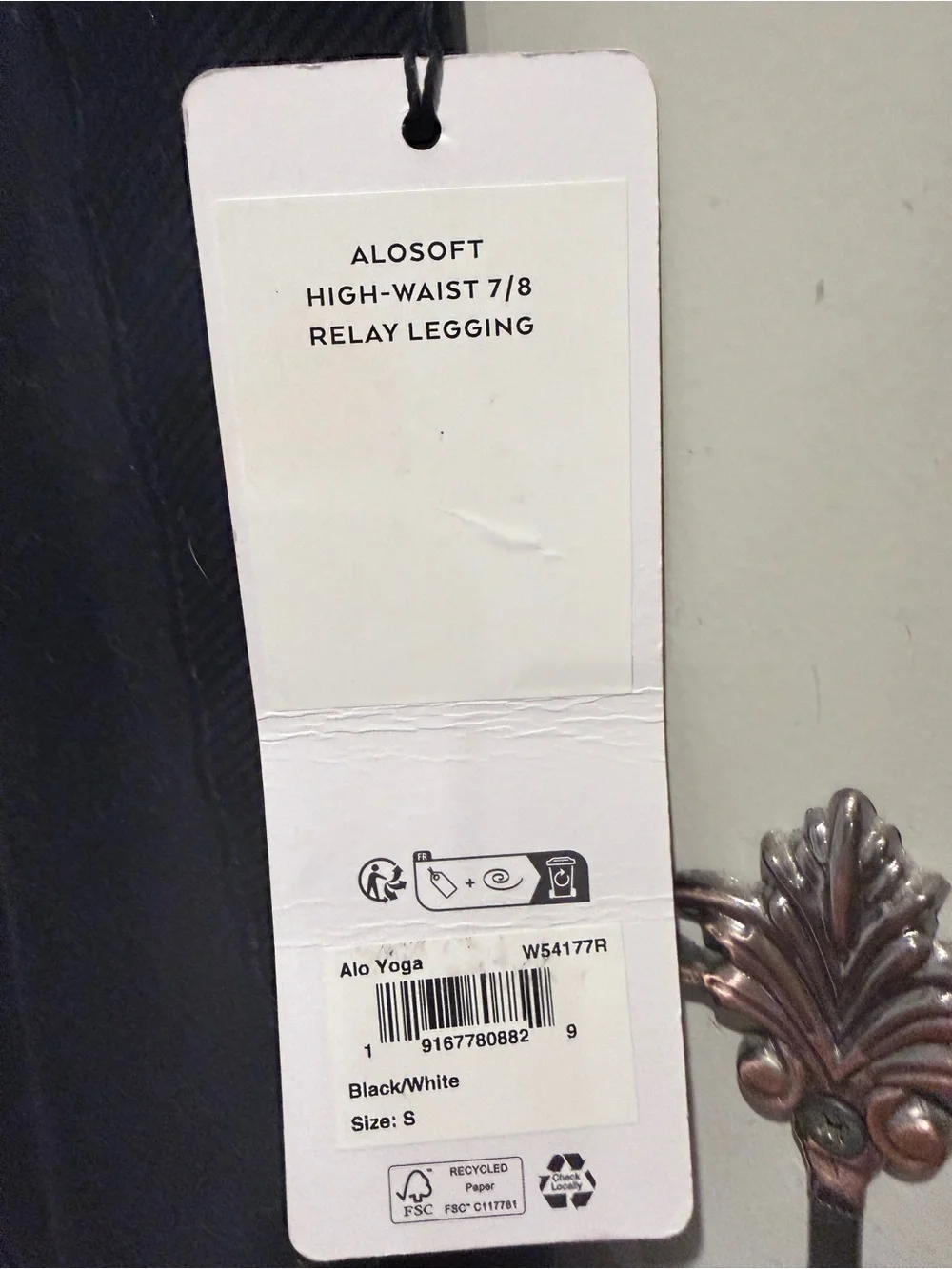 ALO Yoga Alosoft Relay 7/8 Leggings Size Small